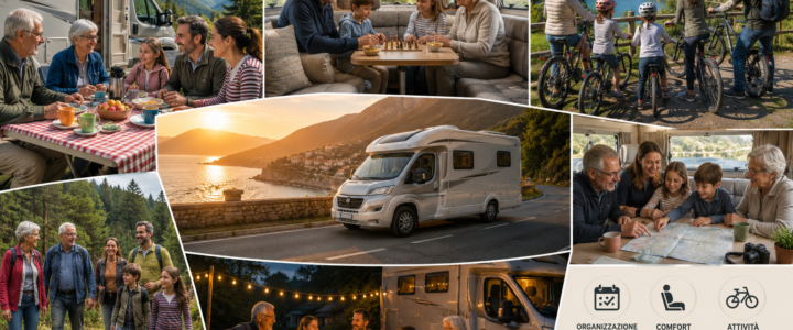 Viaggio in Camper Multigenerazionale: La Guida per Unire Tre Generazioni Sulla Strada